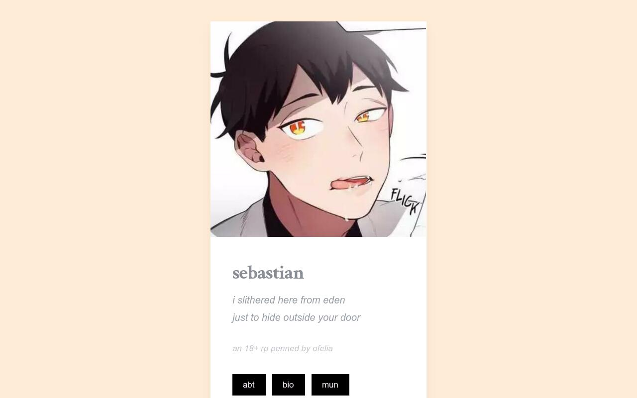 Carrd profile picture for @saintplay
